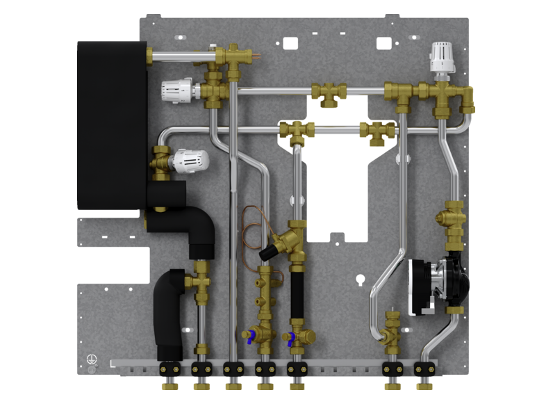 WS-T 2 Plus S Station de transfert eau sanitaire et chauffage de STIEBEL ELTRON