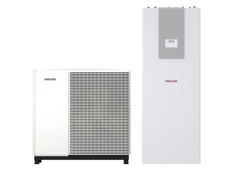 HPA-O 10.2 W Plus HC 400 + HSBC 200 Pompes à chaleur aérothermiques air/eau de STIEBEL ELTRON