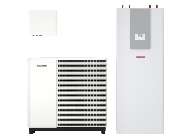HPA-O 10.2 W Plus HC 230 + HSBC 300 Pompes à chaleur aérothermiques air/eau de STIEBEL ELTRON