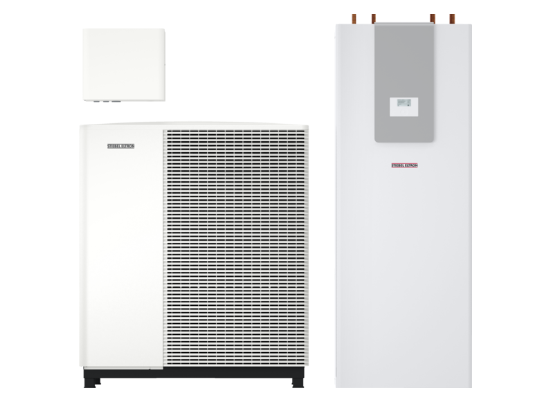 HPA-O 13.2 W Plus HC 400 + HSBC 300 Pompes à chaleur aérothermiques air/eau de STIEBEL ELTRON