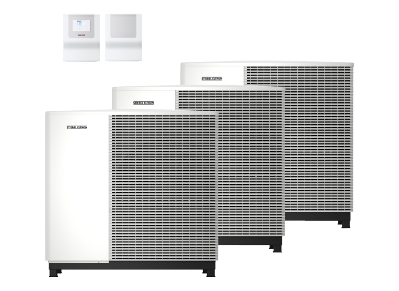 HPA-O 10.2 W Plus HC 400 3x Set Pompes à chaleur aérothermiques air/eau de STIEBEL ELTRON