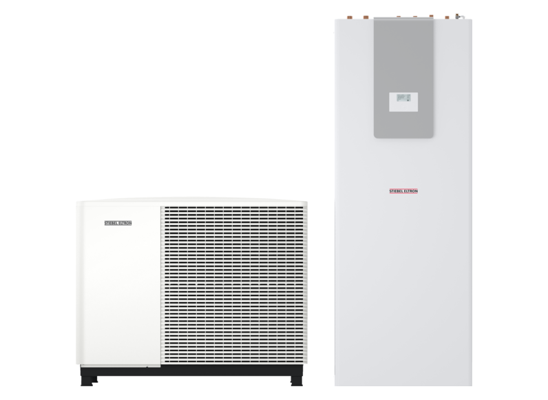 HPA-O 05.2 W Plus HC 230 + HSBC 200 S Pompes à chaleur aérothermiques air/eau de STIEBEL ELTRON