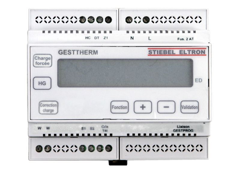 GESTTHERM Commandes de charge de STIEBEL ELTRON