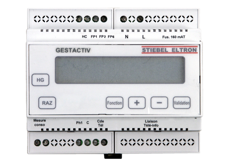 GESTACTIV Commandes de charge de STIEBEL ELTRON