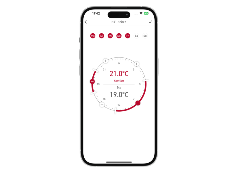 MyStiebel-App Android Régulation / gestion d'énergie de STIEBEL ELTRON